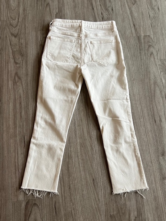 Gap Vintage Slim Sky High Jeans (2, 26, Petite, Women, White) - Picture 2 of 3